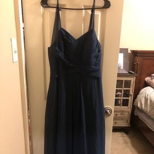 Navy Blue Azazie Bridesmaids dress